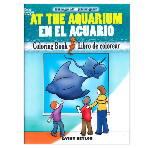 [423749 DP] At The Aquarium Coloring Book