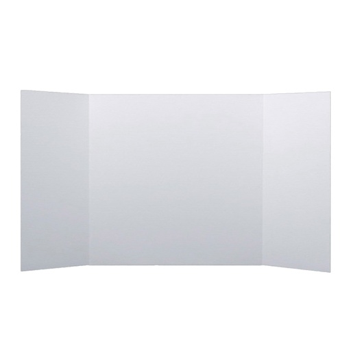 [3002818 FLP] White 28" x 40" 1 Ply Project Board Pack of 18