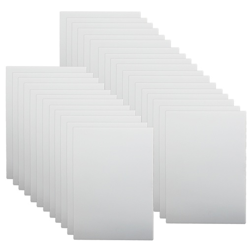 [3240025 FLP] 32" x 40" White 3/16" Foam Board Pack of 25