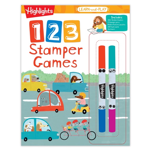 [728314 HFC] Learn-and-Play 123 Stamper Games