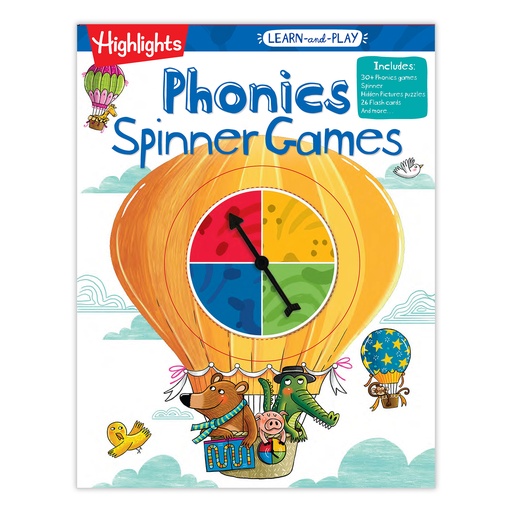 [728338 HFC] Learn-and-Play Phonics Spinner Games