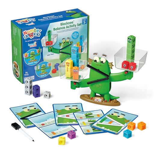 [96089 H2M] Numberblocks Blockzilla Balance Activity Set