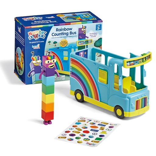 [96092 H2M] Numberblocks Rainbow Counting Bus