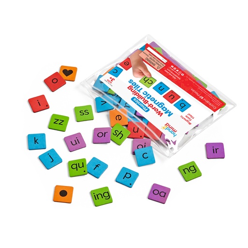 [96161 H2M] Phonics Word-Building Magnetic Tiles