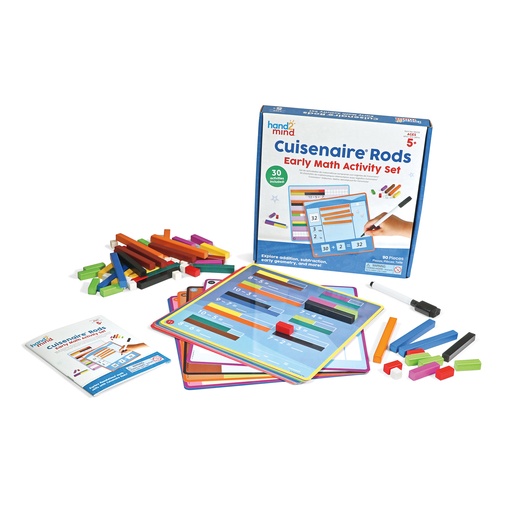 [96236 H2M] Cuisenaire Rods Early Math Activity Set