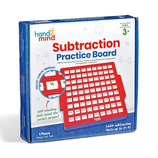 [96248 H2M] Subtraction Interactive Math Facts Board