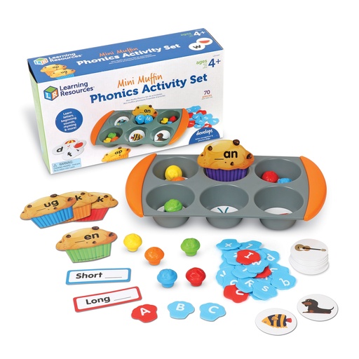 [5547 LER] Muffin Tin Letters & Sounds