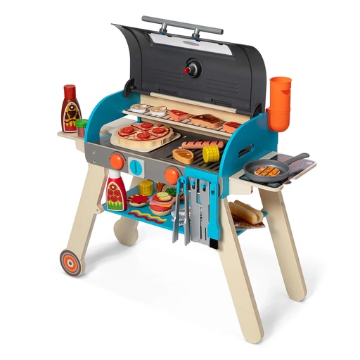 [30608 LCI] Deluxe Grill & Pizza Oven Playset