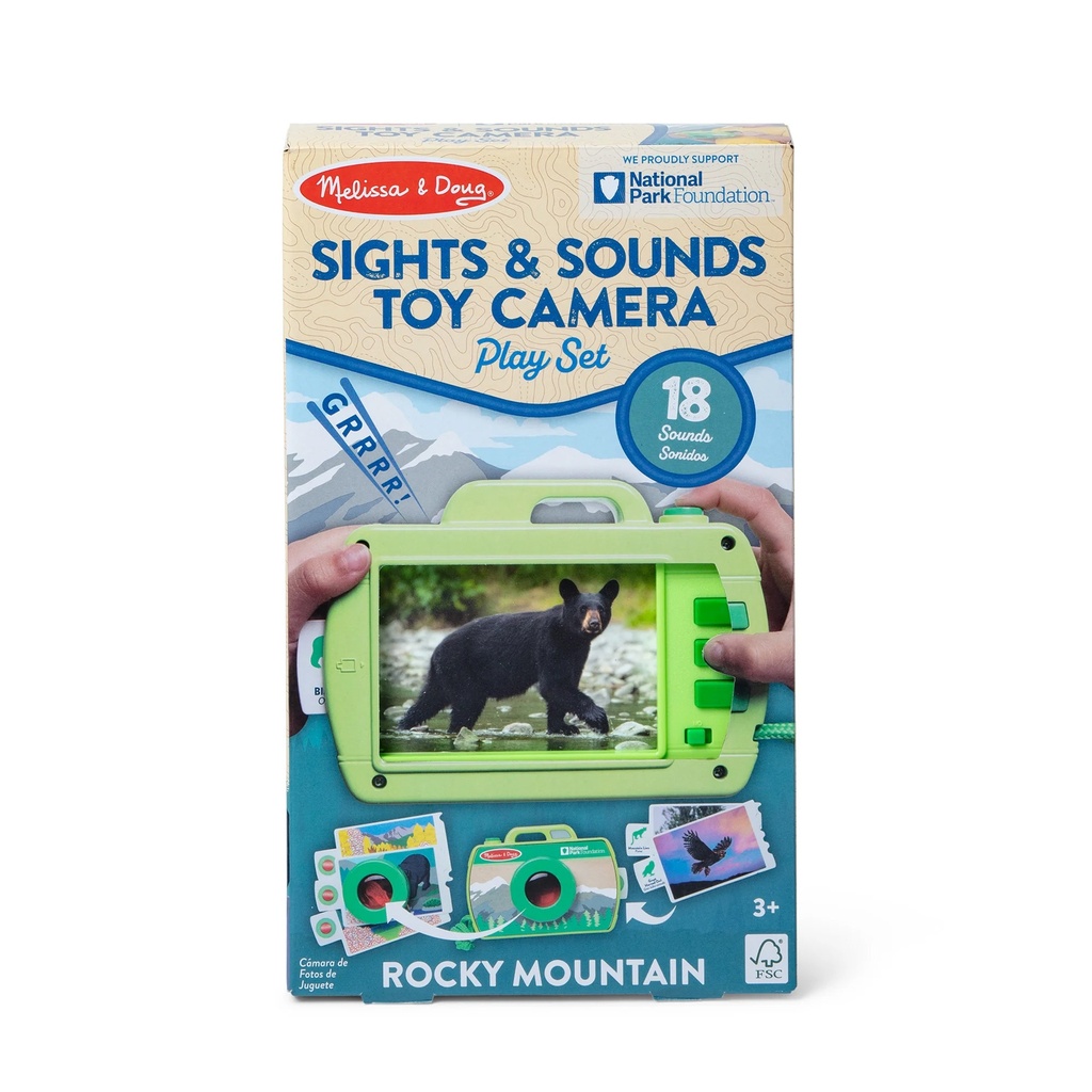 Rocky Mountain Sights & Sounds Toy Camera Play Set | Teacher Direct