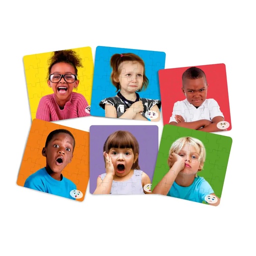 [35270 MIN] Emotions Puzzles Set of 6