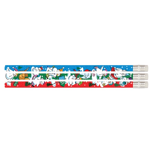 [D2328 MSG] Snowman Country Pencil Pack of 12