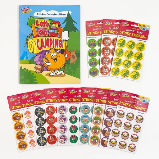 [90664 T] Retro Stinky Stickers Spring 2024 Collector Combo Set