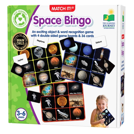 [668351 TLJ] Match It! Bingo - Space