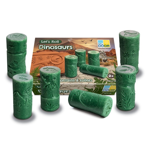 [1216 YD] Let's Roll Dinosaurs Set of 6
