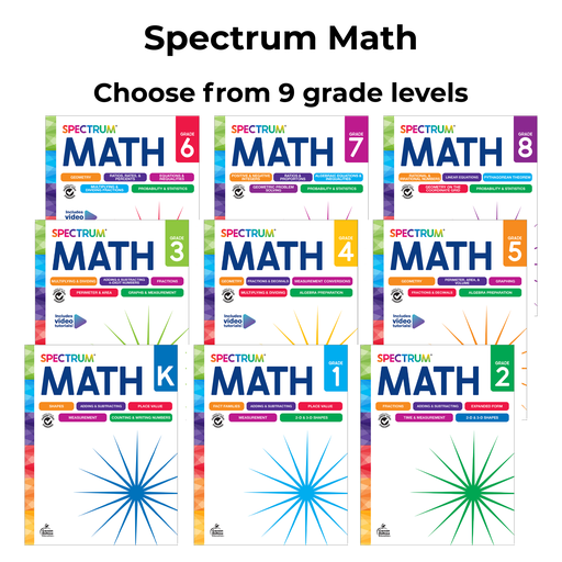 Spectrum Math Workbook