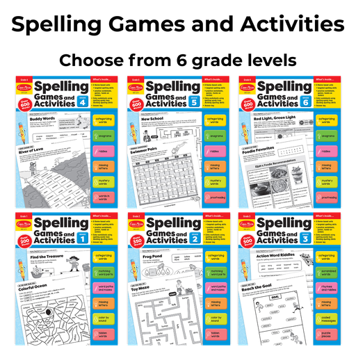 Spelling Games and Activities