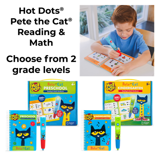 Hot Dots® Pete the Cat®  Reading & Math