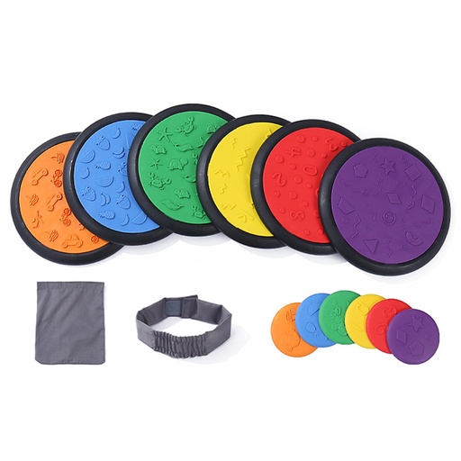 [TD1131 KD] Classic Colors Sensory Game Tiles