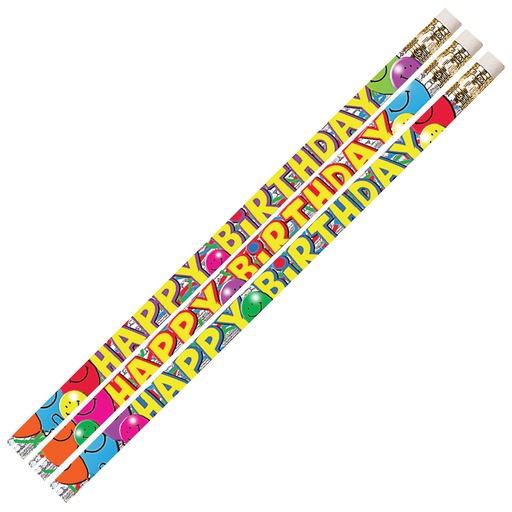 [D2214 MSG] 12ct Birthday Bash Pencils