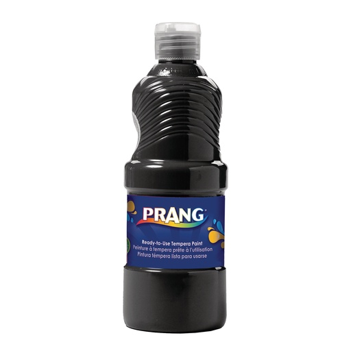 [21608 DIX] Black 16oz Prang Ready to Use Tempera Paint