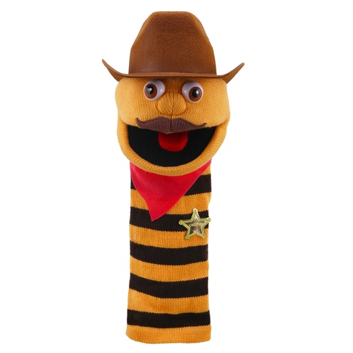 [007020 PUC] Knitted Puppets: Cowboy