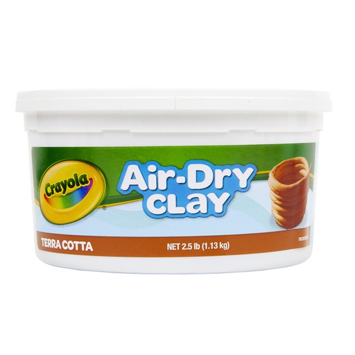 [575064 BIN] Air-Dry Clay, 2 1/2 lbs., Terra Cotta