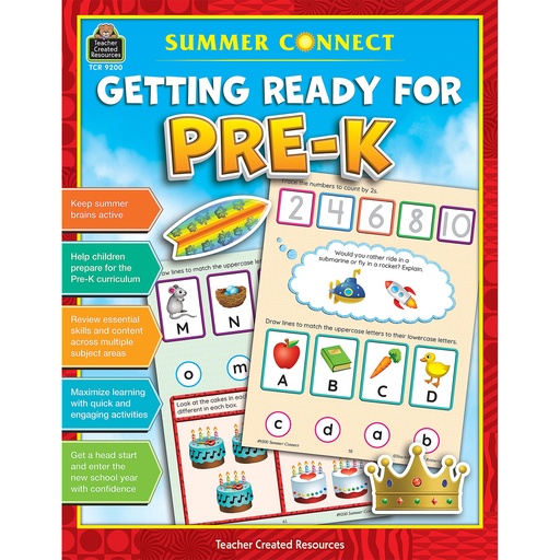 [9200 TCR] Summer Connect: Getting Ready for PreK