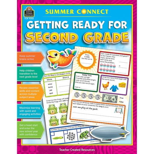 [9203 TCR] Summer Connect: Getting Ready for Second Grade