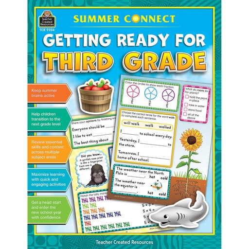 [9204 TCR] Summer Connect: Getting Ready for Third Grade