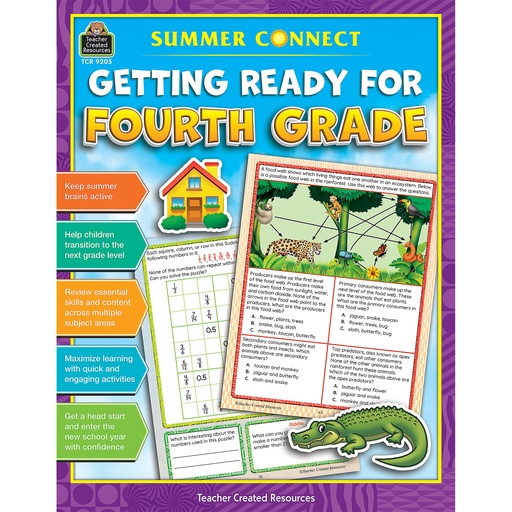 [9205 TCR] Summer Connect: Getting Ready for Fourth Grade