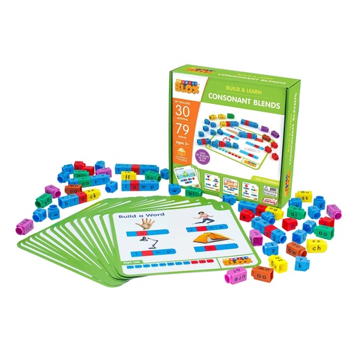 [736 JL] Consonant Blends - Rainbow Phonics, Phase 4