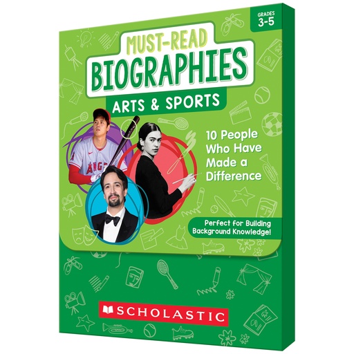 [764306 SC] Must Read Biographies Arts & Sports