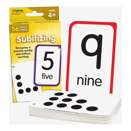 [63000 EP] Subitizing Flash Cards