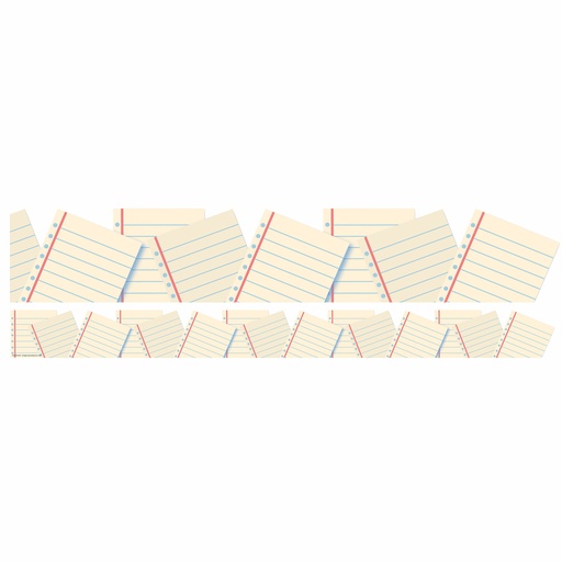 [846363 EU] Notebook Paper  Deco Trim - Extra Wide