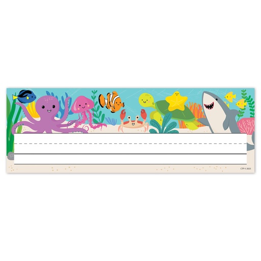 [11028 CTP] Sea Friends Name Plates