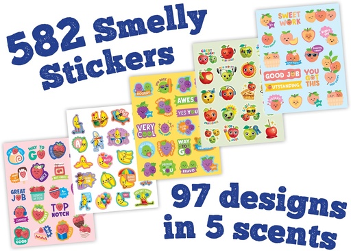 [2088721 TCR] Fruit Pop Smelly Stickers Set