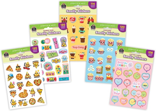 [2088723 TCR] Fun Fair Smelly Sticker Set (5)