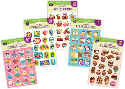 [2088724 TCR] Sweet Treats Smelly Sticker Set (5)