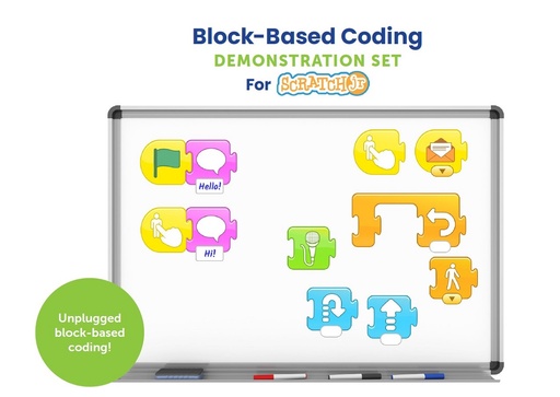 [97476 H2M] Block-Based Coding Demonstration Set for ScratchJr