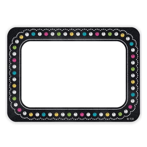 [5623 TCR] Chalkboard Brights Name Tag Labels