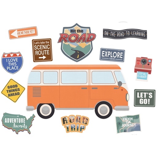 [9222 TCR] Moving Mountains Road Trip Hit the Road Bulletin Board