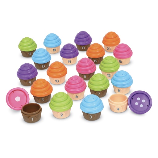 [6796 LER] Mini Counting Cupcakes