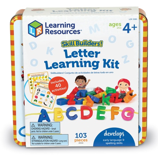 [3385 LER] SB Lacing Letters with Activity Book