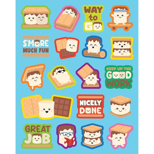 [9451 TCR] S'mores Smelly Stickers, Pack of 114