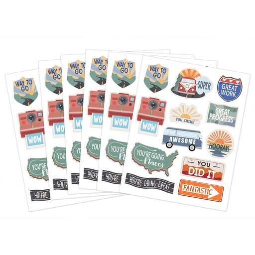 [9237 TCR] Moving Mountains Road Trip Stickers