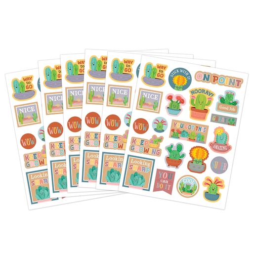 [6962 TCR] Happy Cactus Crew Stickers