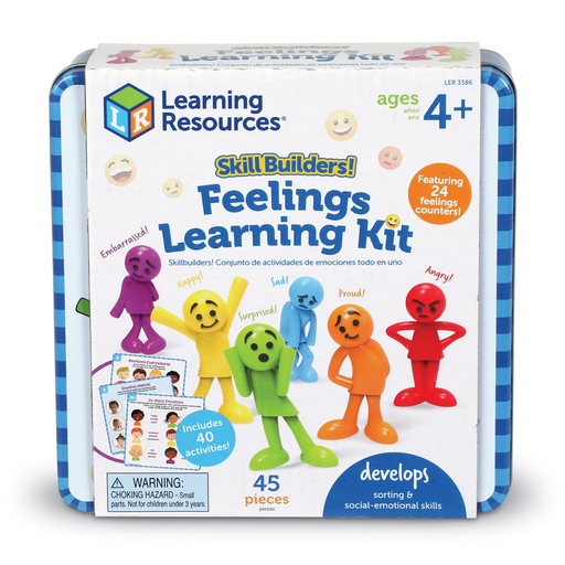 [3386 LER] SB All About Me Feelings Counters with Activity Book