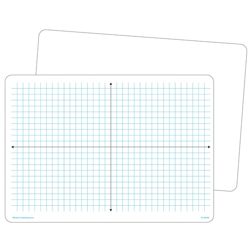 [77075 TCR] Double-Sided Coordinate Plane Dry Erase Boards