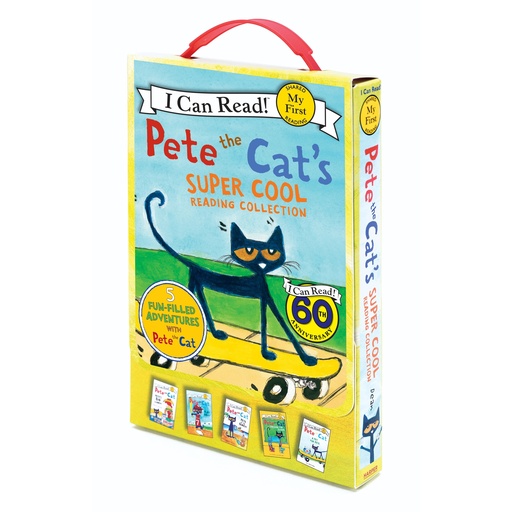 [9780062304247 HC] Pete the Cat's Super Cool Reading Collection, Set of 5