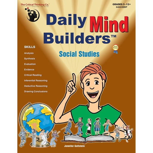 [04603BBP CTB] Daily Mind Builders™: Social Studies, Grade 5-12